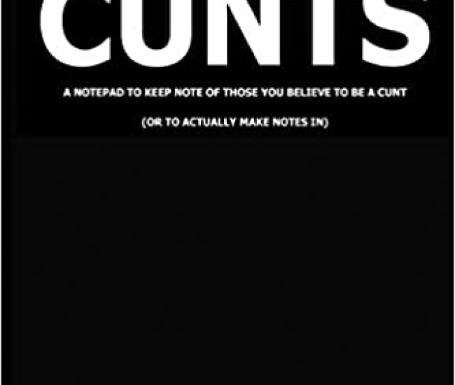 Big Book of Cunts Notepad